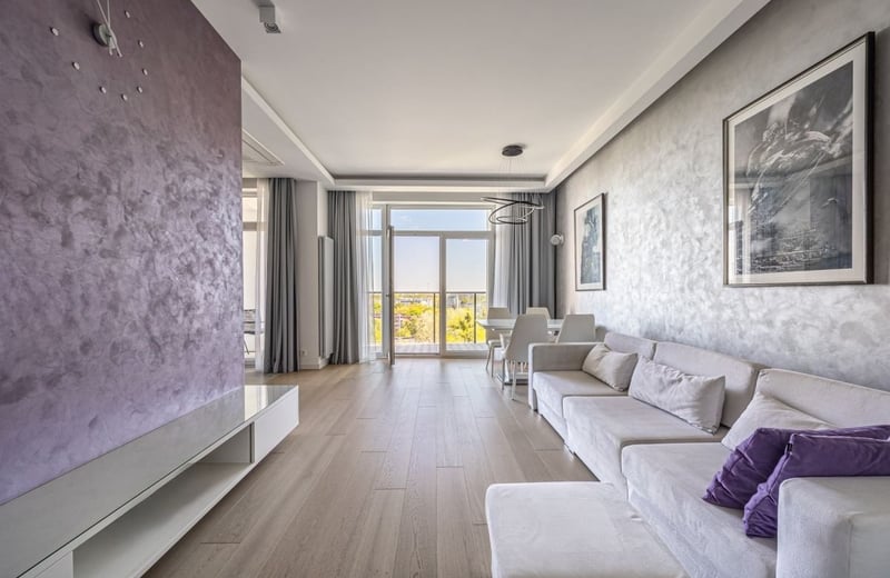 Аренда просторной 3-комнатной квартиры, 95 м², район Жолибож, Варшава, Польша